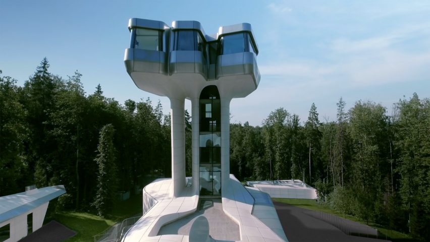 Capital Hill House by Zaha Hadid