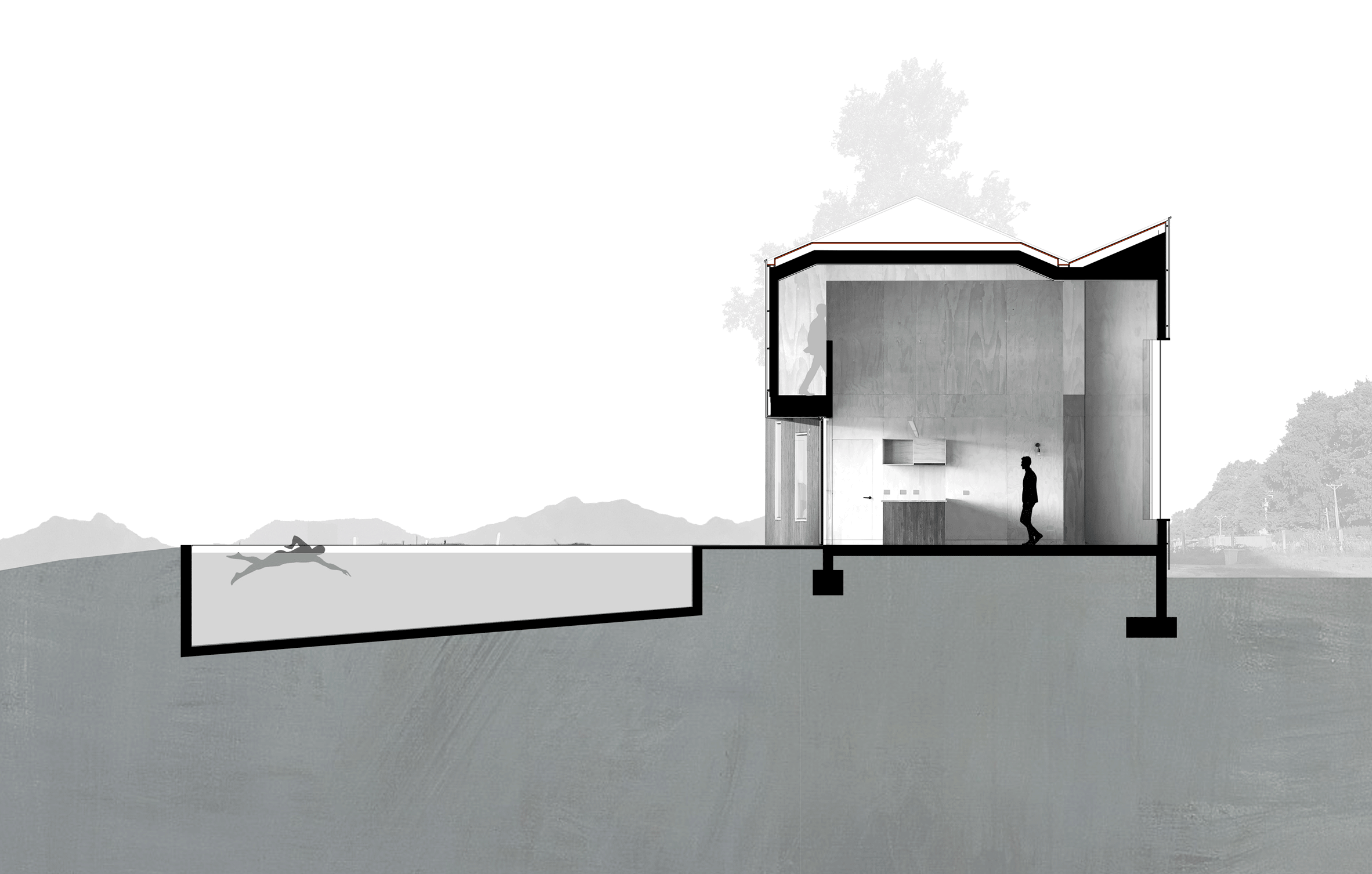 Casa Hualle by Ampuero Yutronic