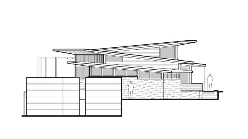 Caterpillar House by Feldman Architecture
