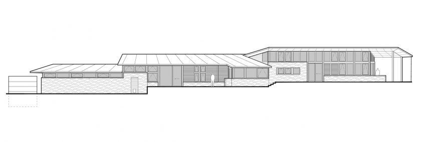 Caterpillar House by Feldman Architecture