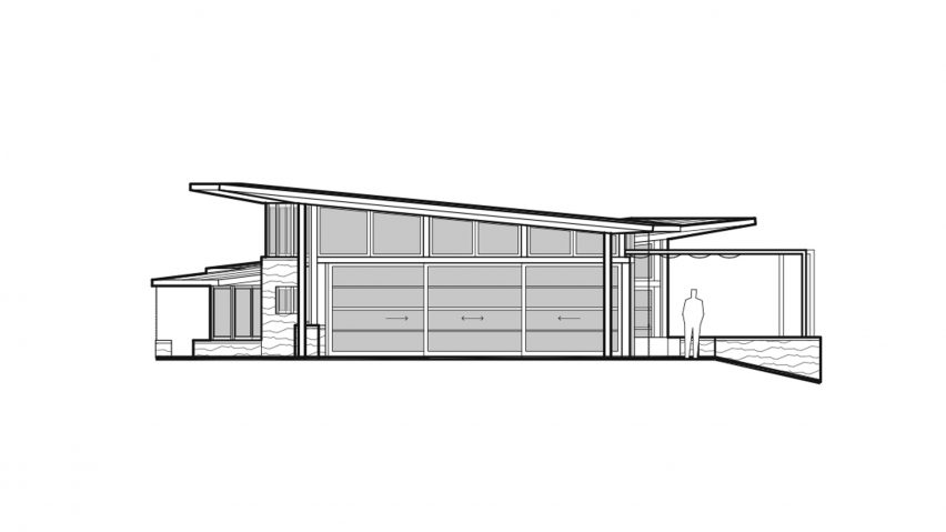 Caterpillar House by Feldman Architecture