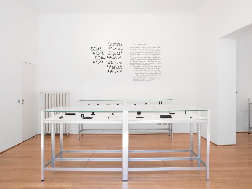 ECAL digital market at Milan Design week 2018