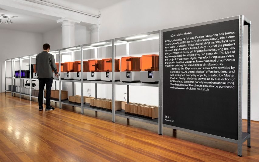ÉCAL students transform Milanese palazzo into 3D-printing factory
