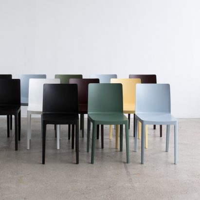 Bouroullec brothers design low-cost Élémentaire chair for Hay