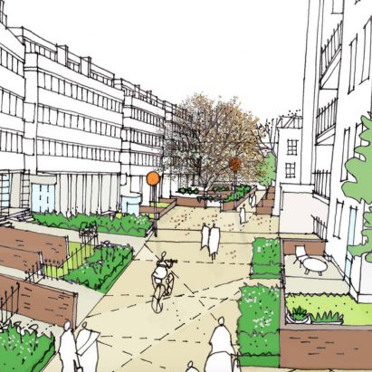 Architects reveal ideas for £15 million refurbishment of Grenfell Tower estate