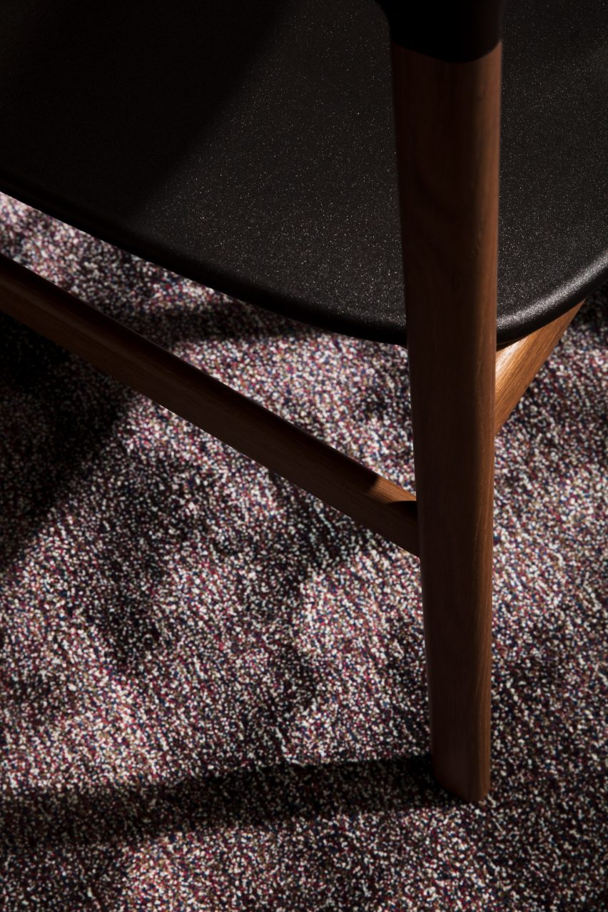Simon Legald's Herit chair for Normann Copenhagen is "draped in nostalgia"