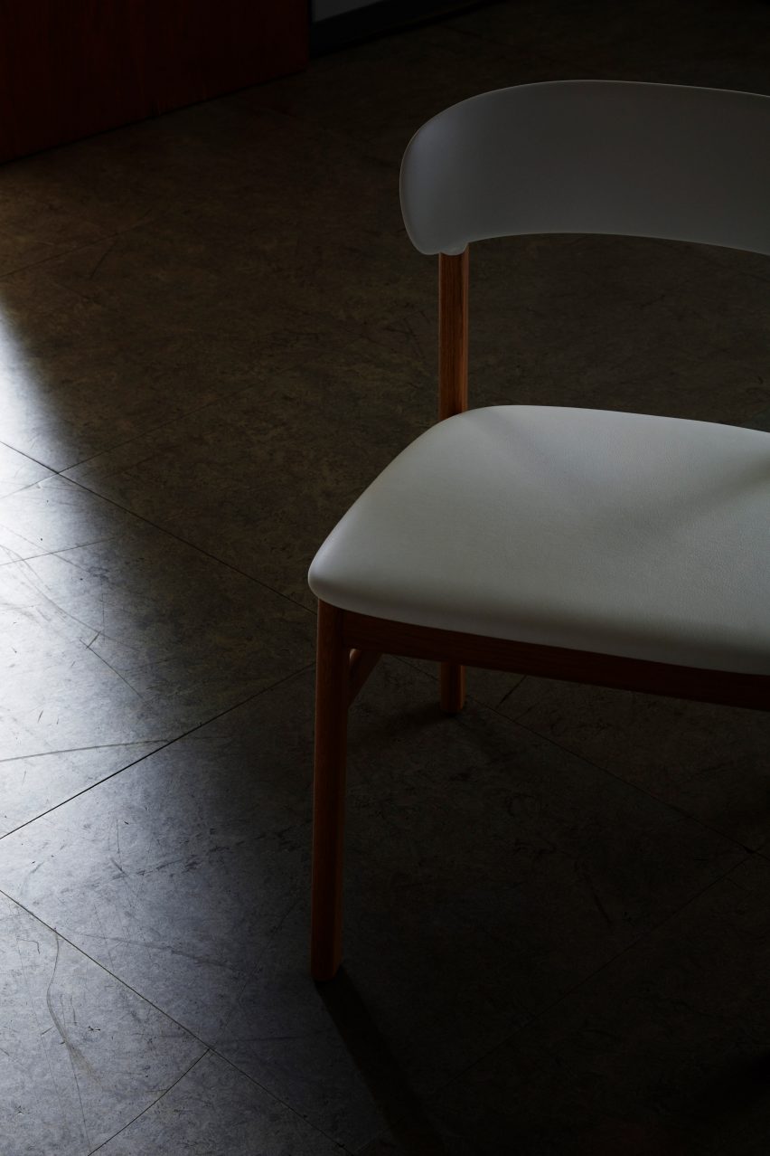 Simon Legald's Herit chair for Normann Copenhagen is "draped in nostalgia"