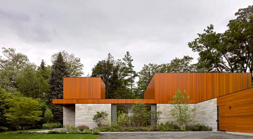 House on Ancaster Creek by Williamson Williamson