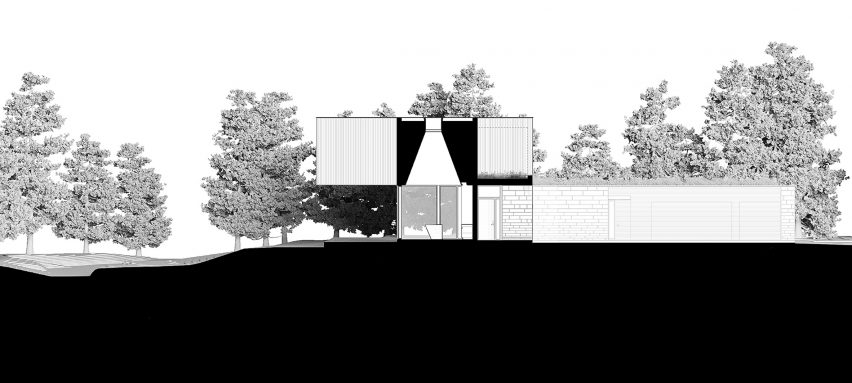 House on Ancaster Creek by Williamson Williamson