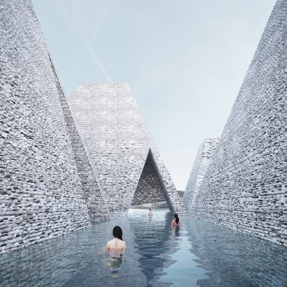 Kengo Kuma to build aquatics centre and harbour bath in Copenhagen