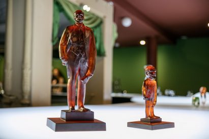 Glass monsters invade Milanese theatre for Lasvit's Monster Cabaret exhibition