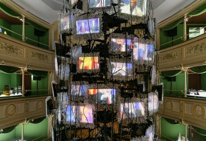 Glass monsters invade Milanese theatre for Lasvit's Monster Cabaret exhibition