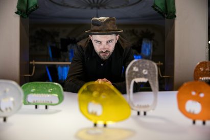 Glass monsters invade Milanese theatre for Lasvit's Monster Cabaret exhibition