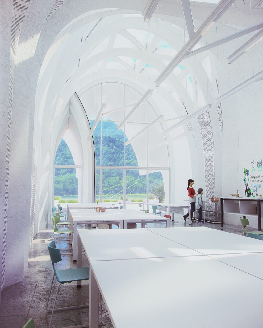 Lushan Primary School by Zaha Hadid Architects