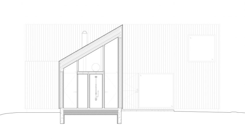 Mork-Ulnes Architects completes timber-clad house with a "pinwheel plan" in a Norwegian forest