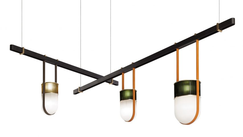Neri&Hu's Xi lamps are designed to emulate the early morning sunlight