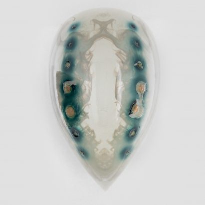 Neri Oxman creates masks inhabited by pigment-producing microorganisms