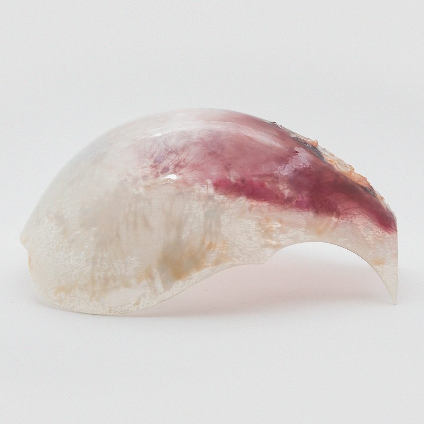 Neri Oxman creates masks inhabited by pigment-producing microorganisms