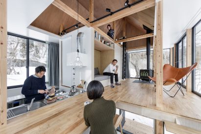 Nojiri-ko Nature Platforms by SUGAWARADAISUKE Architects