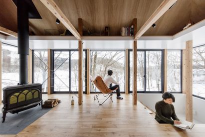 Nojiri-ko Nature Platforms by SUGAWARADAISUKE Architects