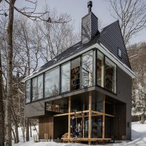 Nojiri-ko Nature Platforms by SUGAWARADAISUKE Architects