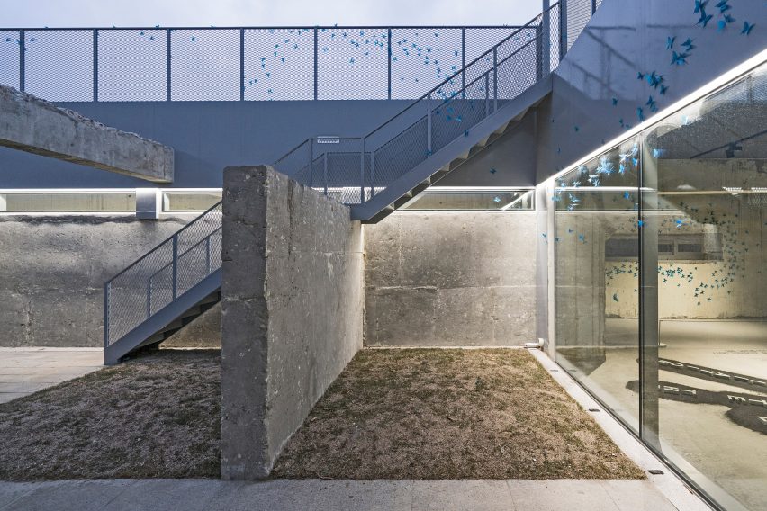 CoRe Architects converts Korean War bunker into community arts centre