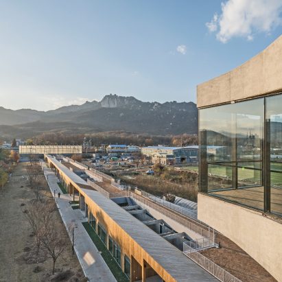 CoRe Architects converts Korean War bunker into community arts centre