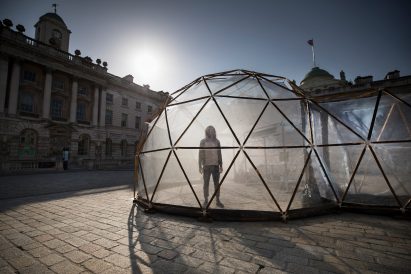 Pollution Pods by Michael Pinsky at Somerset House