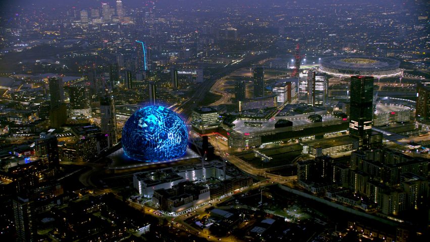 Populous MSG Sphere London venue