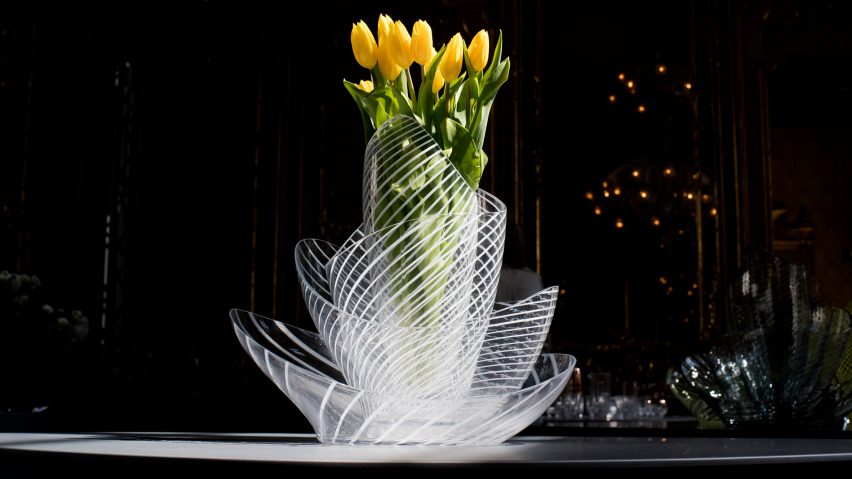 Ron Arad uses Turkish glassmaking techniques to create nesting vases