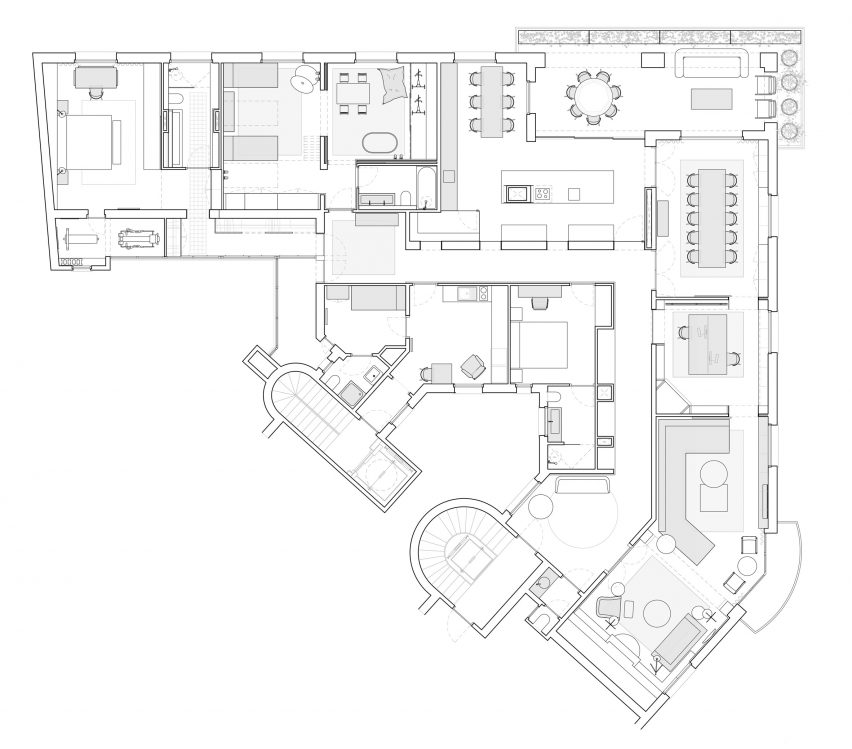Sant Gervasi apartment by Isabel Lopez Vilalta