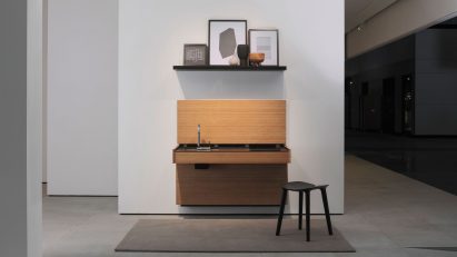 Sanwa unveils latest collection of tiny kitchens for micro homes