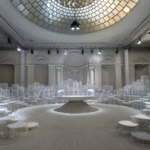 Snarkitecture explores the changing states of water for Caesarstone installation