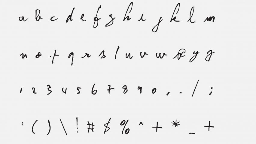 Kurt Cobain, David Bowie and John Lennon’s handwriting feature in new typeface series
