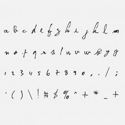 Kurt Cobain, David Bowie and John Lennon’s handwriting feature in new typeface series