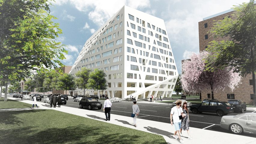 Studio Libeskind designs angular housing for over 60s in Brooklyn