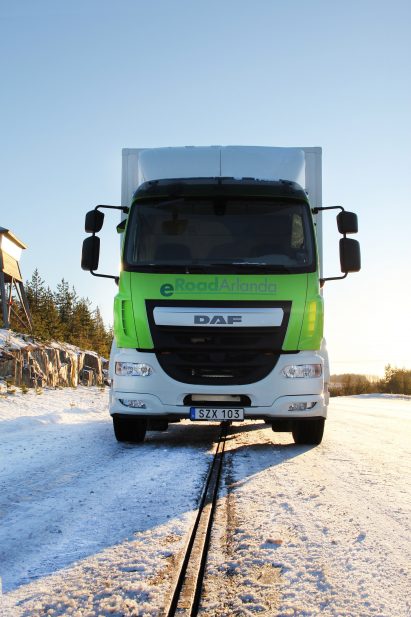 eRoadArlanda vehicle charging road