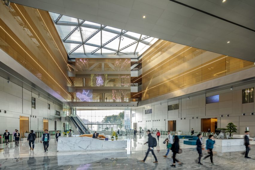 Tencent's Global Headquarters by NBBJ