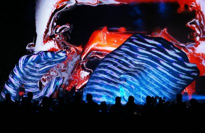 The Weeknd set at Coachella by Es Devlin