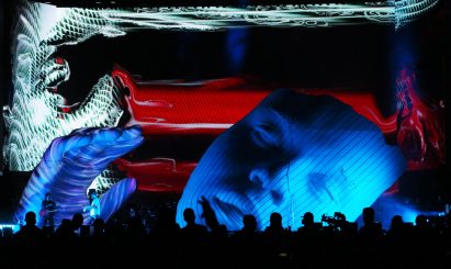 The Weeknd set at Coachella by Es Devlin
