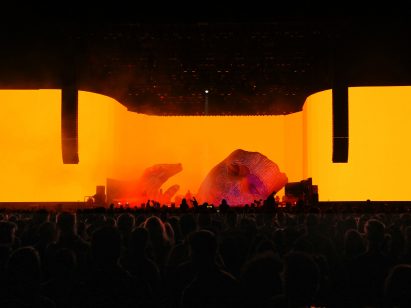 The Weeknd set at Coachella by Es Devlin