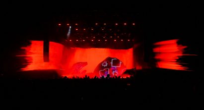 The Weeknd set at Coachella by Es Devlin