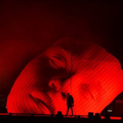 The Weeknd set at Coachella by Es Devlin