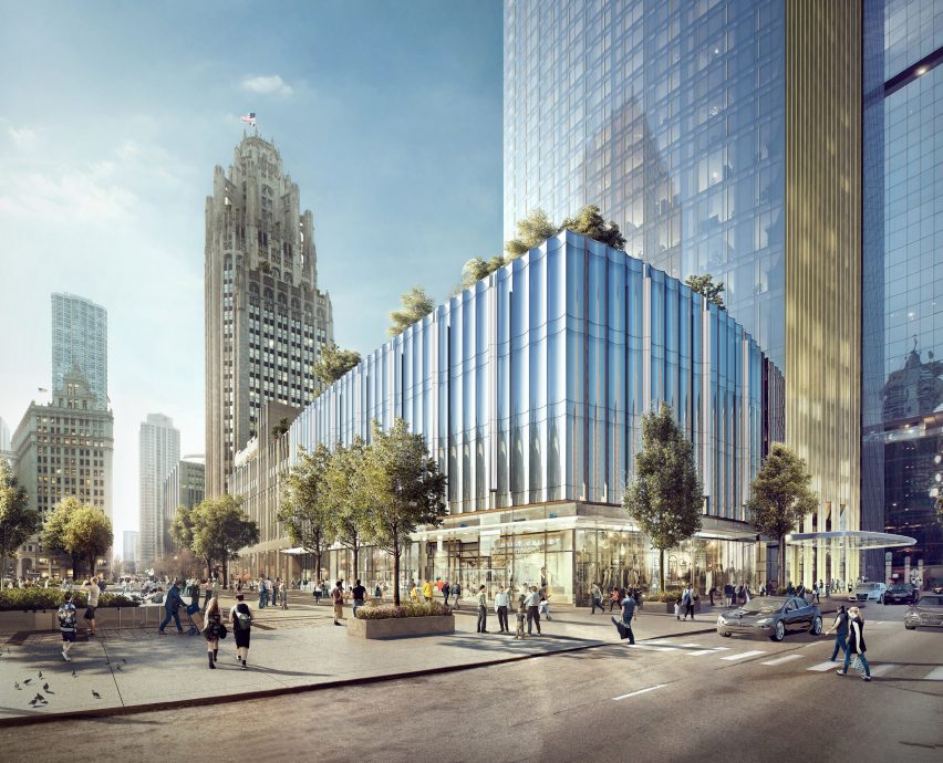Tribune Tower by Adrian Smith Gordon Gill Architecture