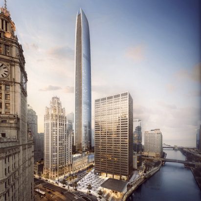 Tribune Tower by Adrian Smith Gordon Gill Architecture