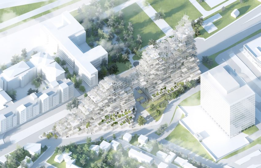 Vertical Village by Sou Fujimoto, Nicolas Laisné and Dimitri Roussel