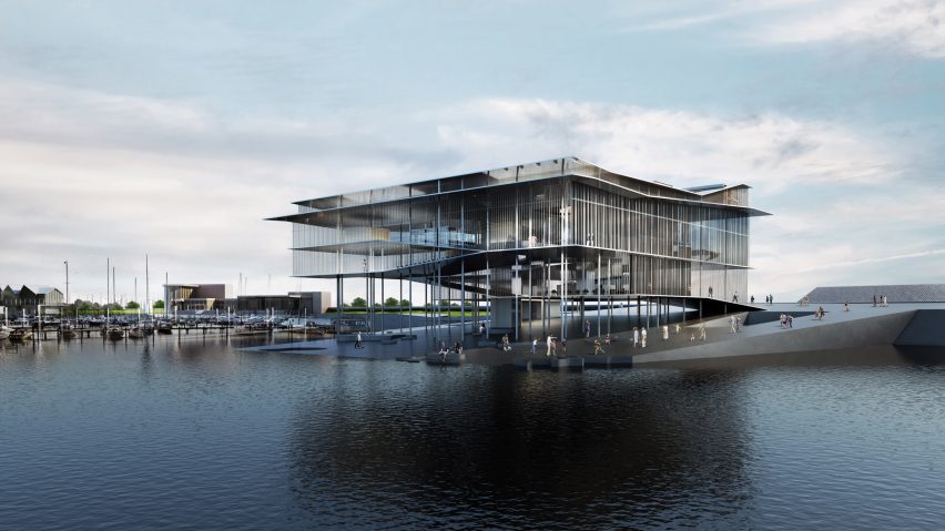Wadden Sea World Heritage Centre in Groningen by Dorte Mandrup