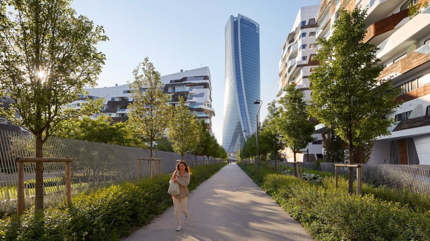 Zaha Hadid Architects completes twisted Generali Tower in Milan