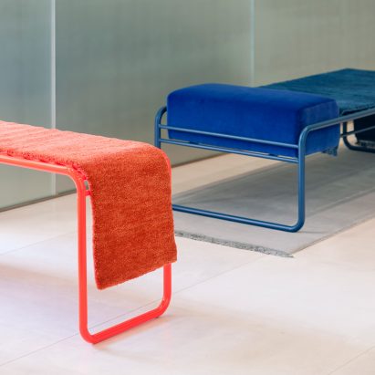 Katrin Greiling turns Kinnsand rugs into furniture