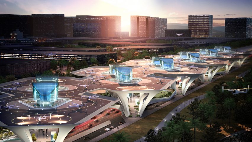 Frame from Elevation – a short documentary by Dezeen about how drones will change cities